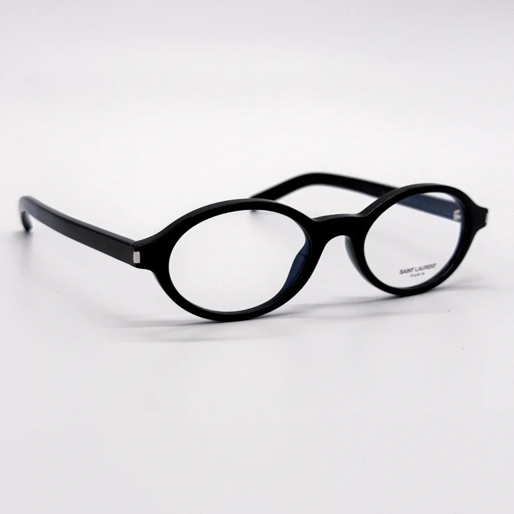 NEW SAINT LAURENT SL 751 JEANNE OPT 001 ROUND BLACK SL751 001 WOMEN EYEGLASSES